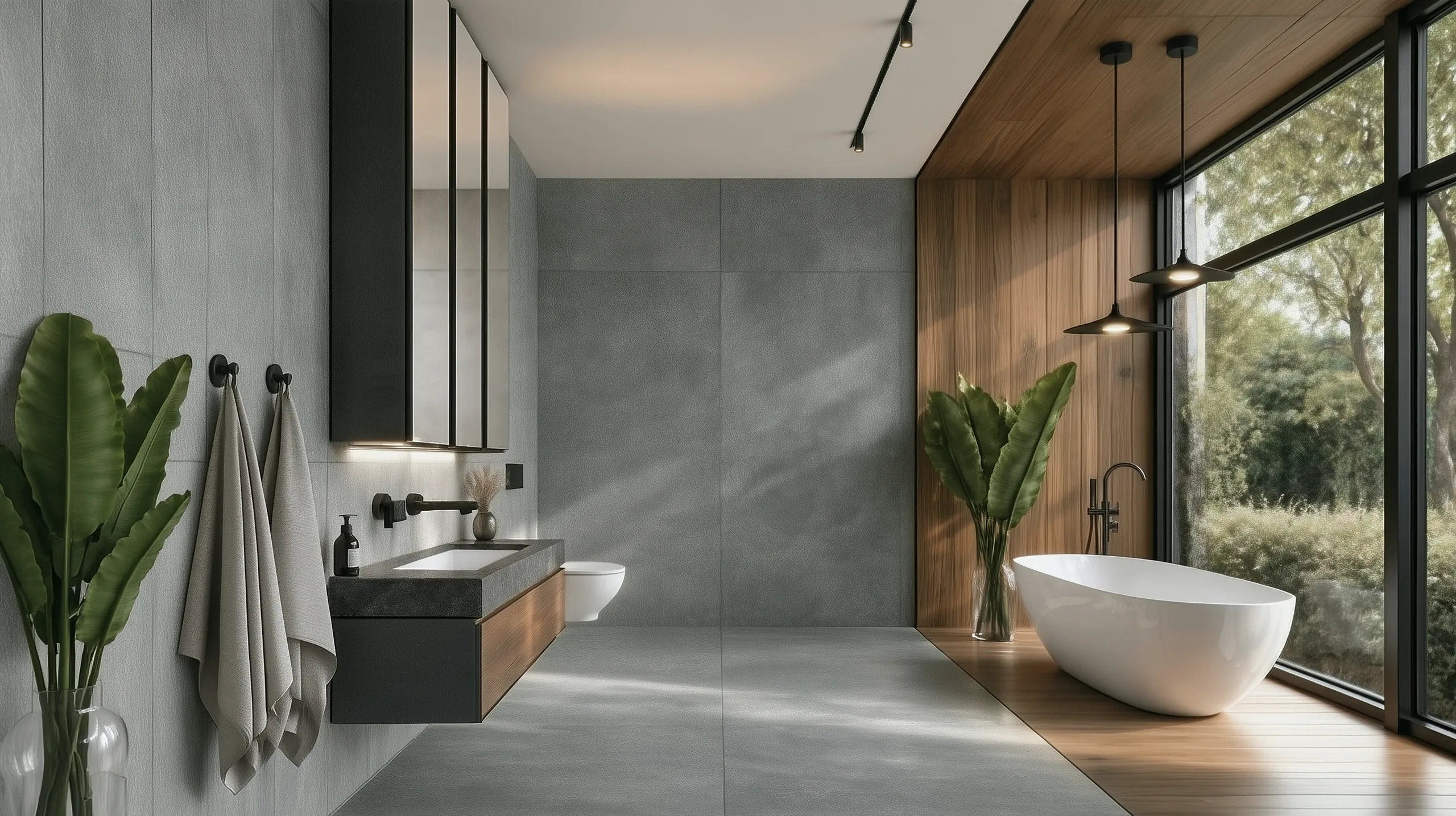 Loft Classic — ŁAZIENKA MASTER Z WANNĄ